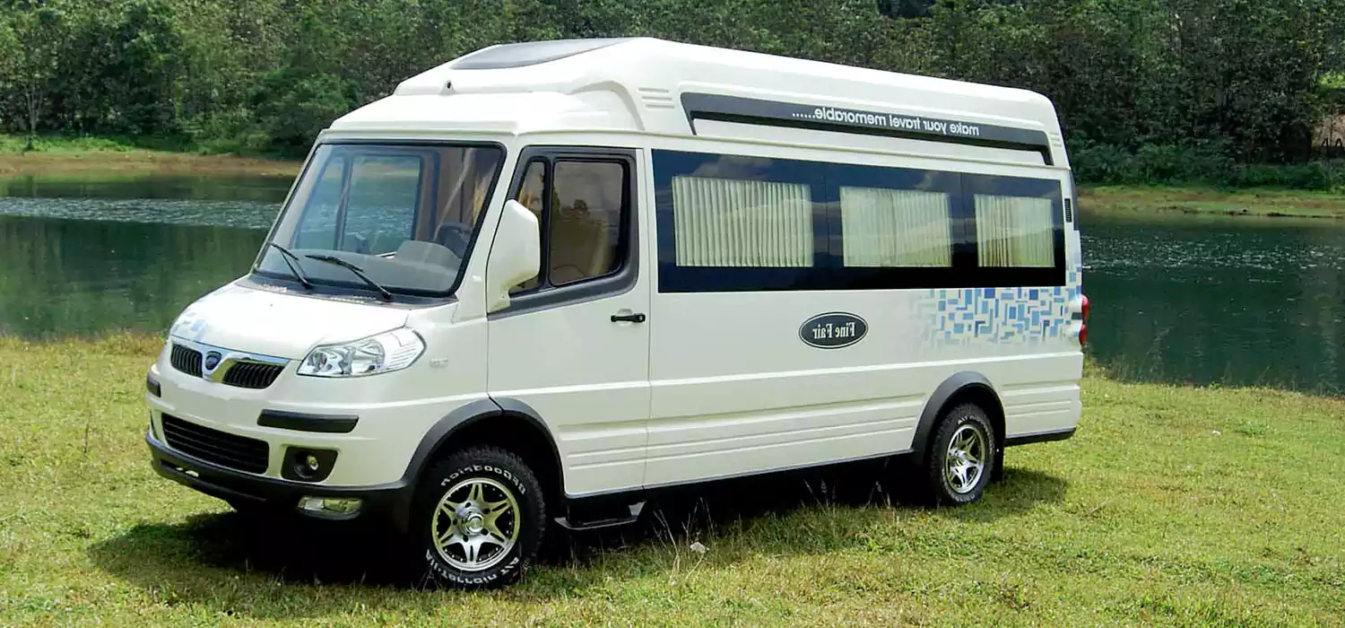 17 Seater Tempo Traveller on Rent in Veraval