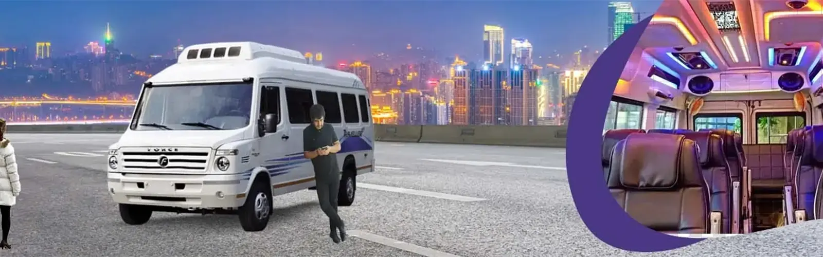 26 seater Tempo Traveller On Rent  in Dwarka